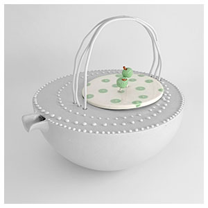 Atelier Argile - Sous-tasse carrée